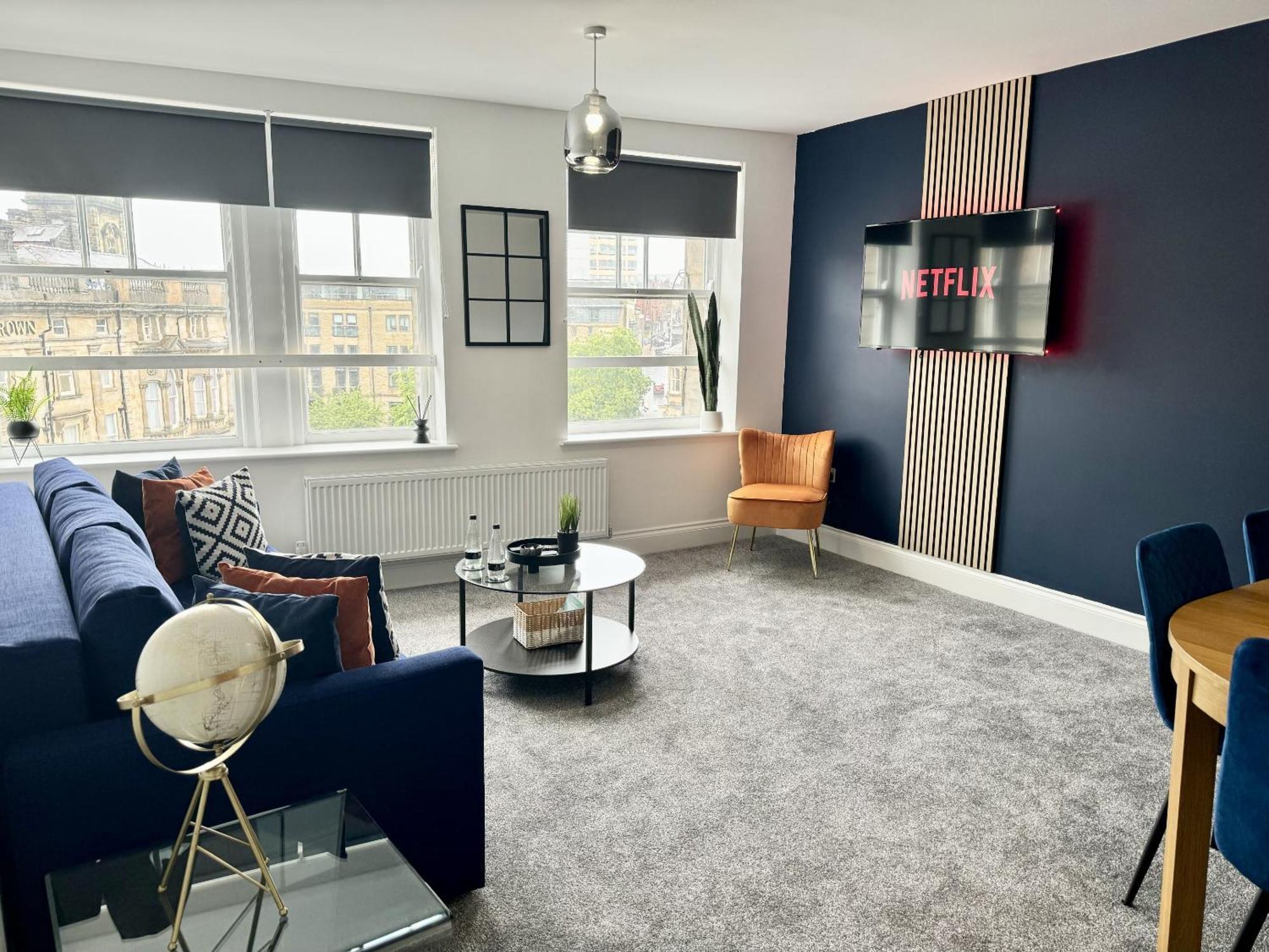 The Crown View - Luxury Apartment - Free Parking Nearby Harrogate Exteriér fotografie